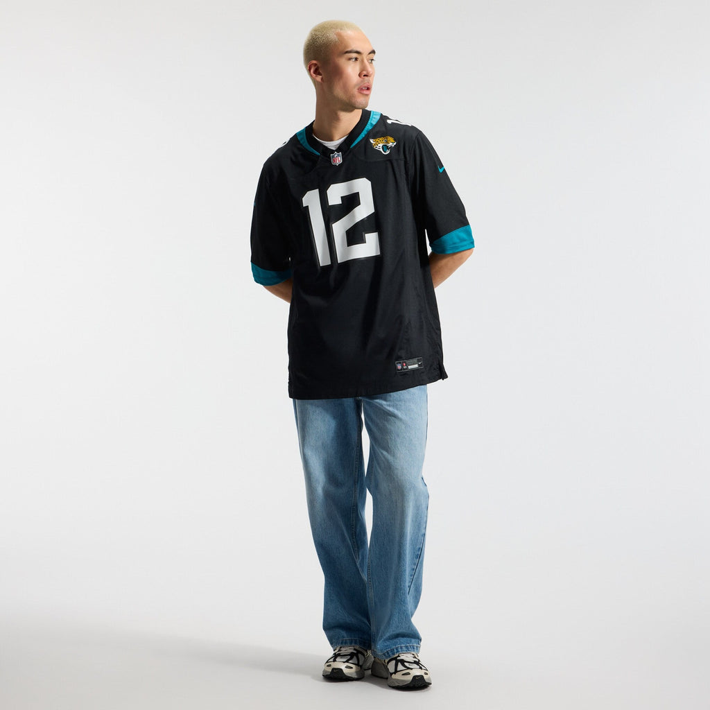 Jacksonville Jaguars Travis Hunter Black Alternate Game Football Jersey