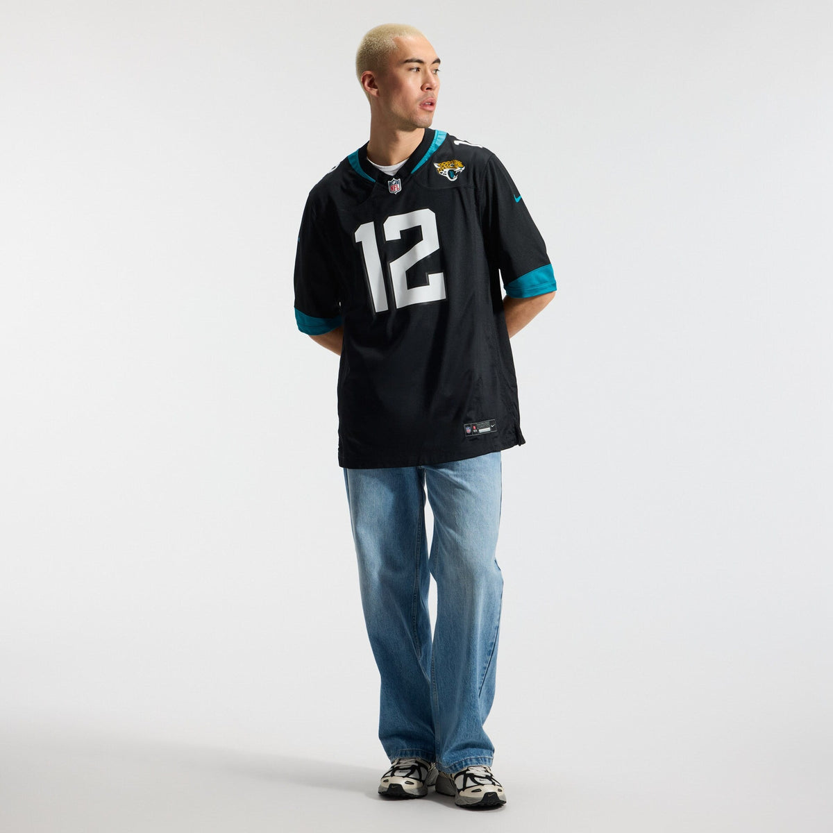 Jacksonville Jaguars Travis Hunter Black Alternate Game Football Jersey