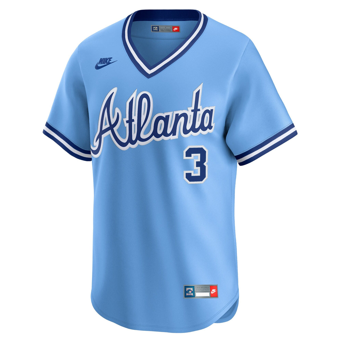 Atlanta Braves Dale Murphy Light Blue Throwback Cooperstown Collection Limited Baseball Jersey