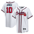 Atlanta Braves Chipper Jones White Home Retired Player Replica Baseball Jersey