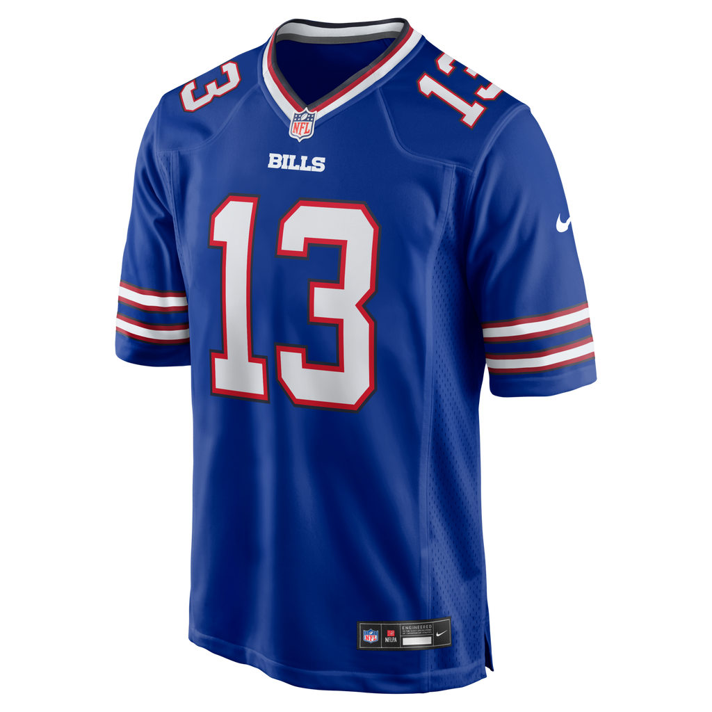 Buffalo Bills Skyler Bell Royal Team Game Football Jersey