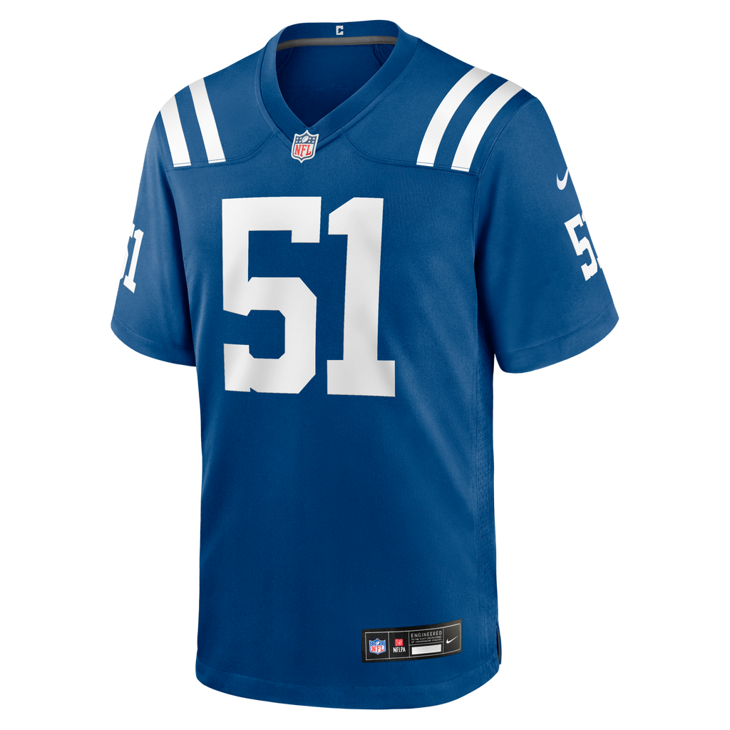 Indianapolis Colts Royal Game Football Jersey