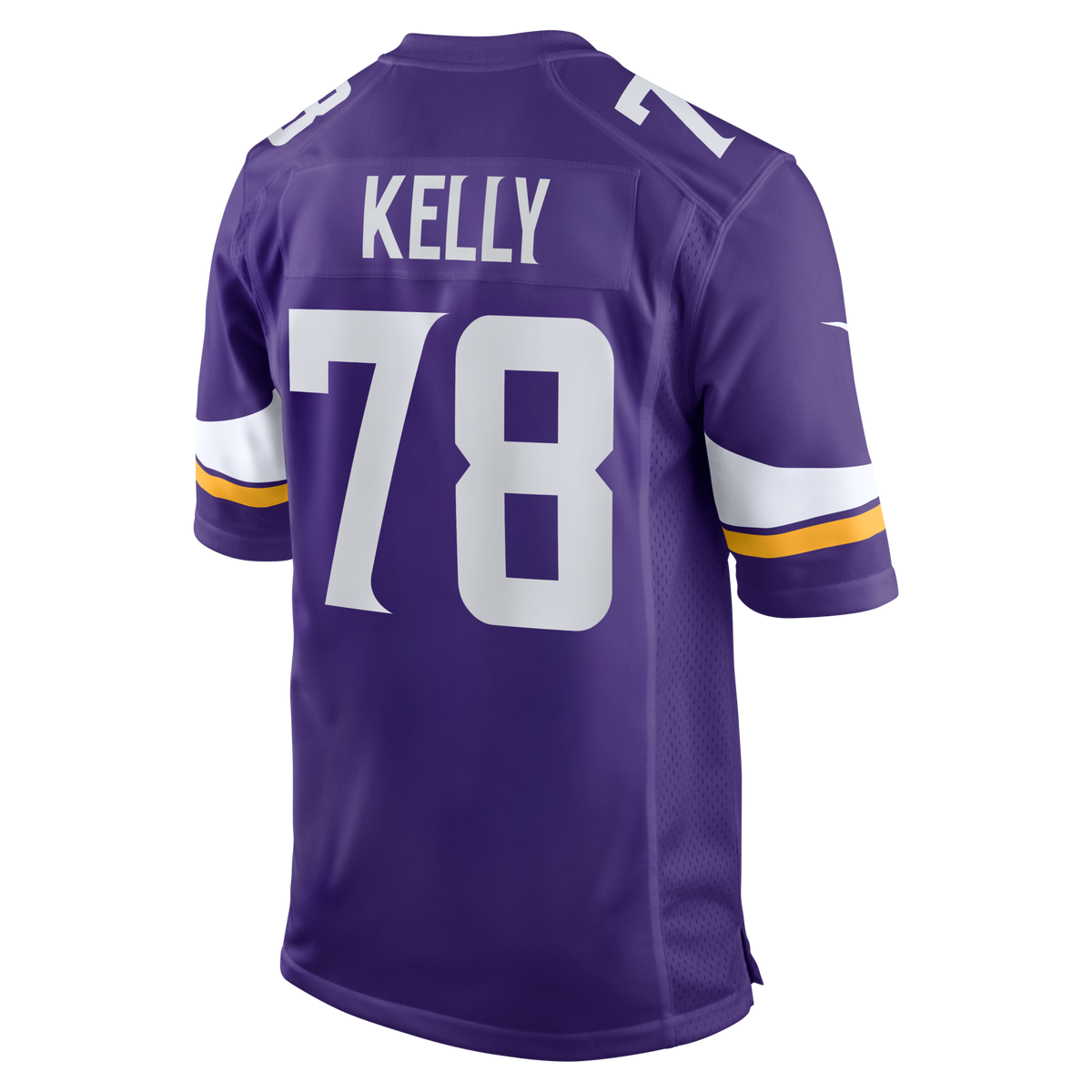 Minnesota Vikings Ryan Kelly Purple Team Game Football Jersey