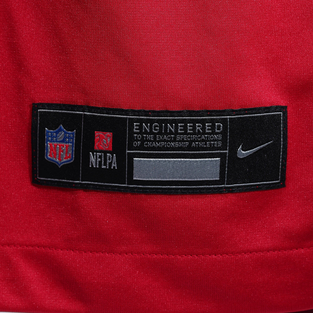 San Francisco 49ers Nick Martin Scarlet Team Game Football Jersey