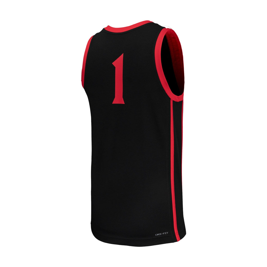 #1 Black San Diego State Aztecs Replica Basketball Jersey - Style 202319063