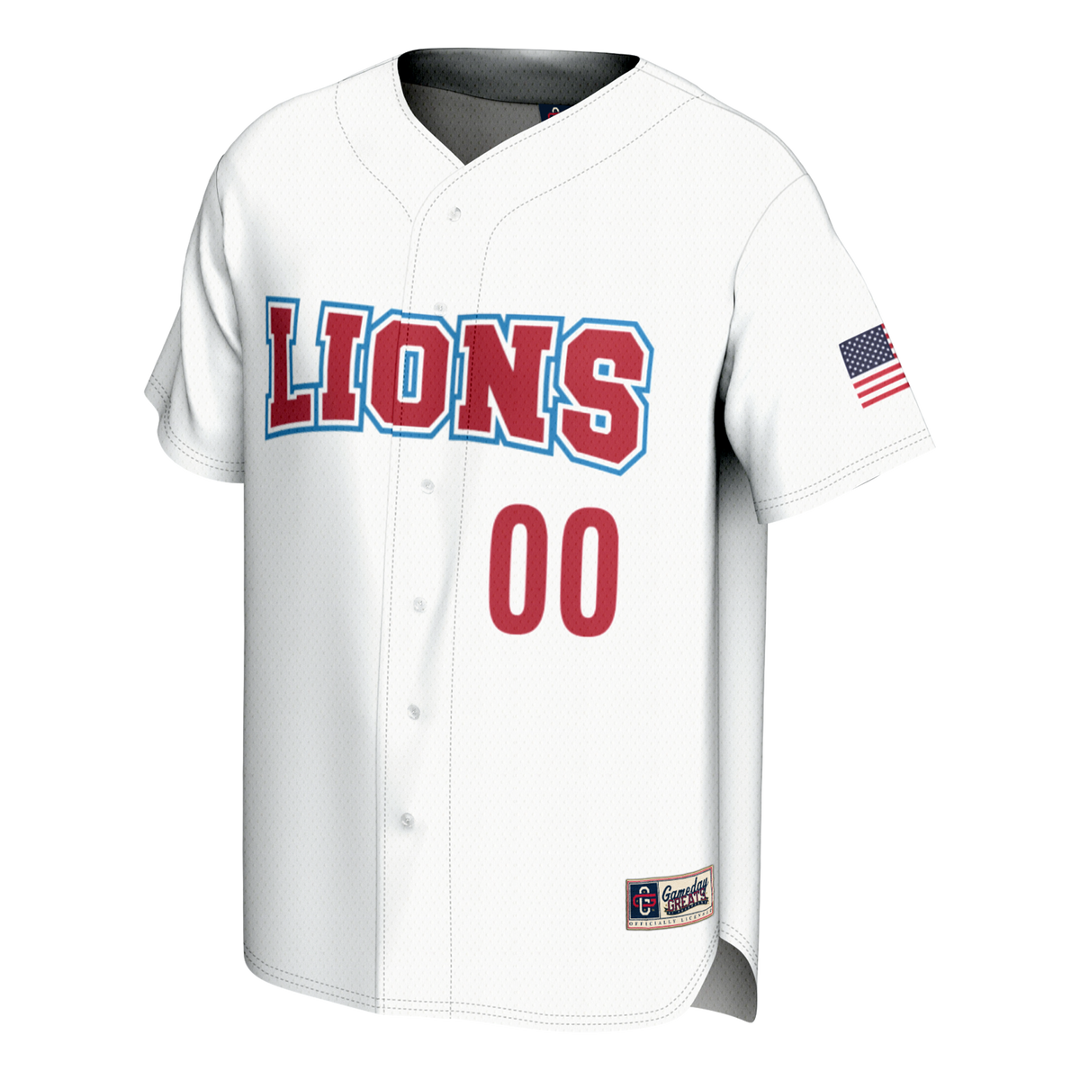 Loyola Marymount Lions NIL Pick-A-Player Lightweight Baseball Jersey - White