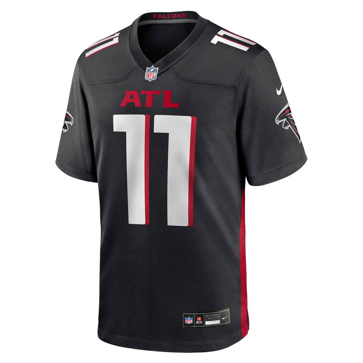 Atlanta Falcons Jalon Walker Black Team Game Football Jersey