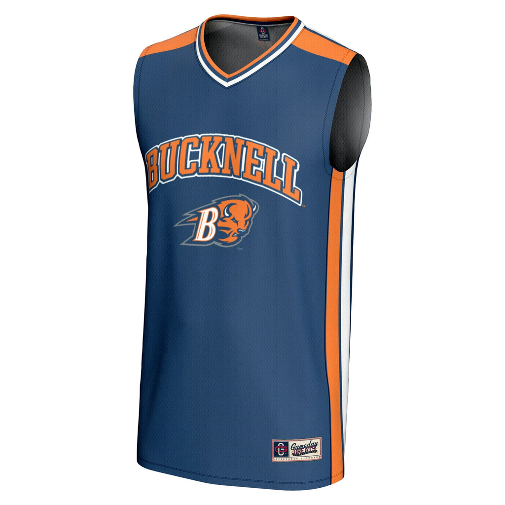 Bucknell Bison Spirit Basketball Jersey - Blue