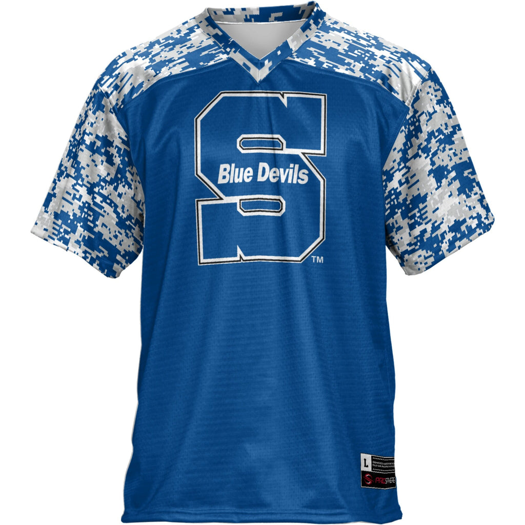 Wisconsin Stout Blue Devils Football Jersey - Blue