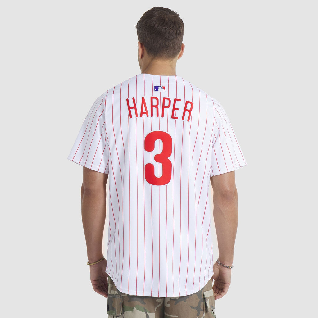 Philadelphia Phillies Bryce Harper White Home Limited Player Baseball Jersey