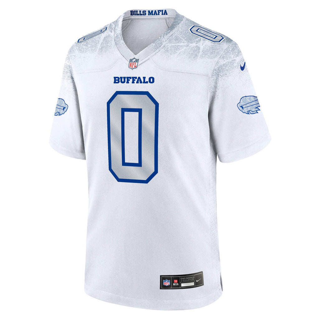 Buffalo Bills Keon Coleman White 2025 Rivalries Collection Game Football Jersey