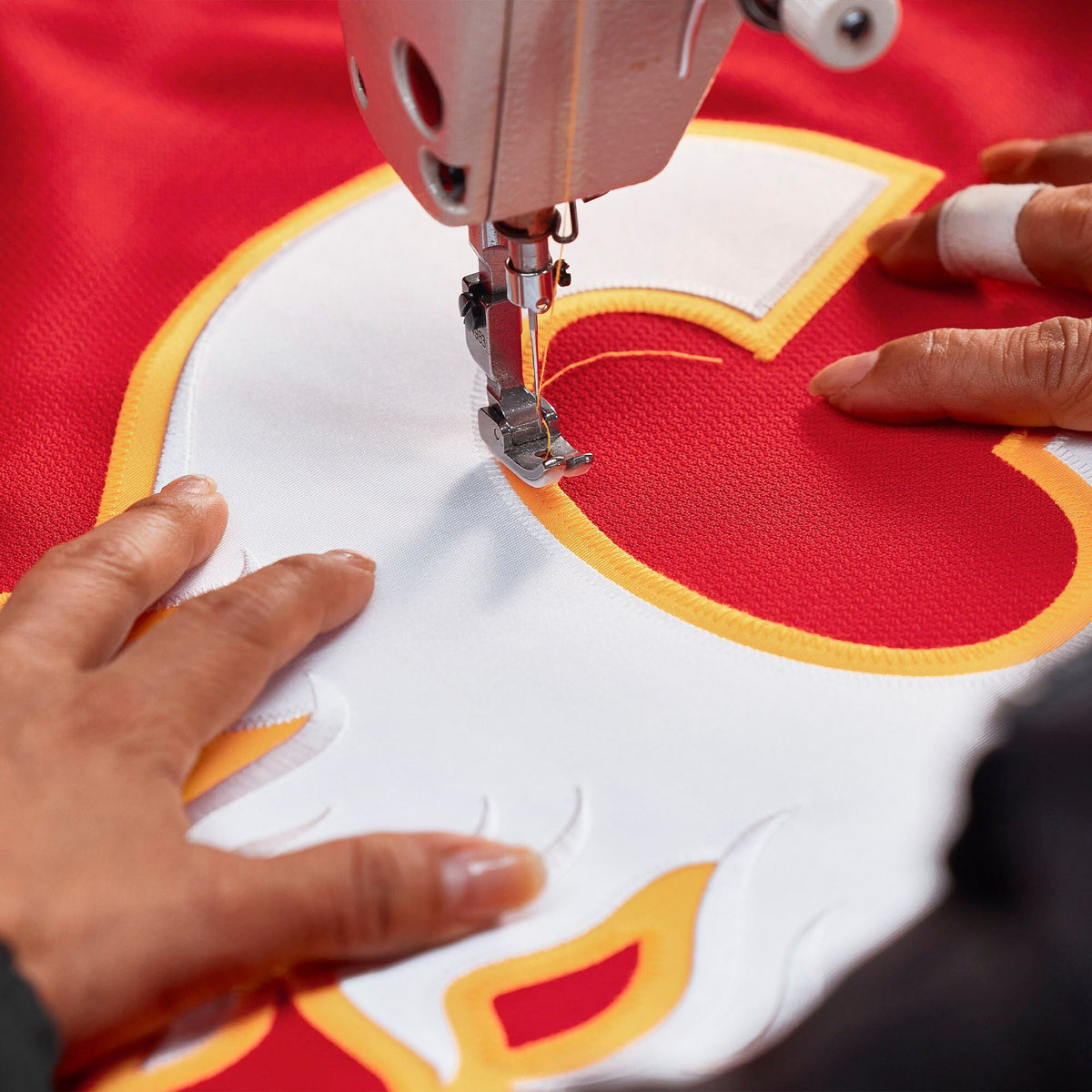 Calgary Flames Red Home Pro Custom Jersey