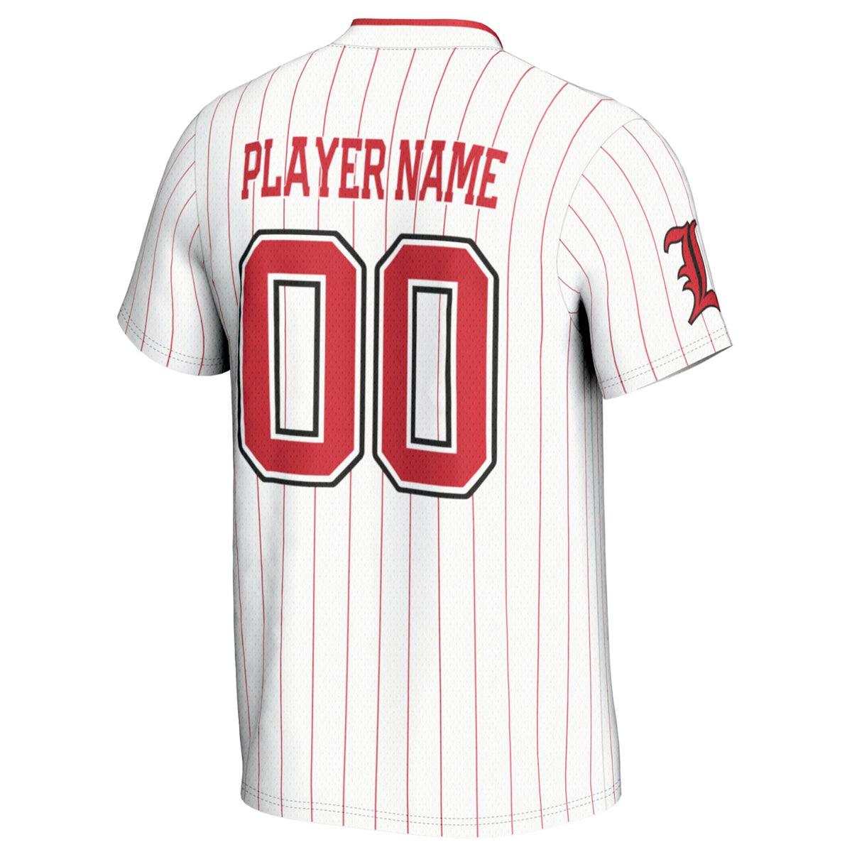 Louisville Cardinals NIL Pick-A-Player Lightweight Softball Jersey - White