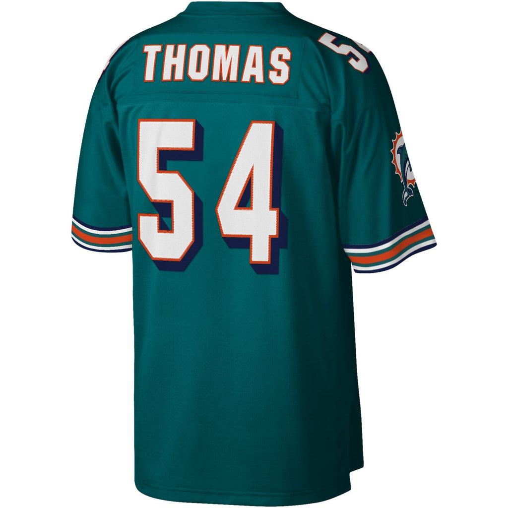Miami Dolphins Zach Thomas Aqua Legacy Replica Football Jersey
