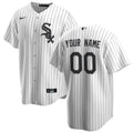 Chicago White Sox White Home Replica Custom Baseball Jersey