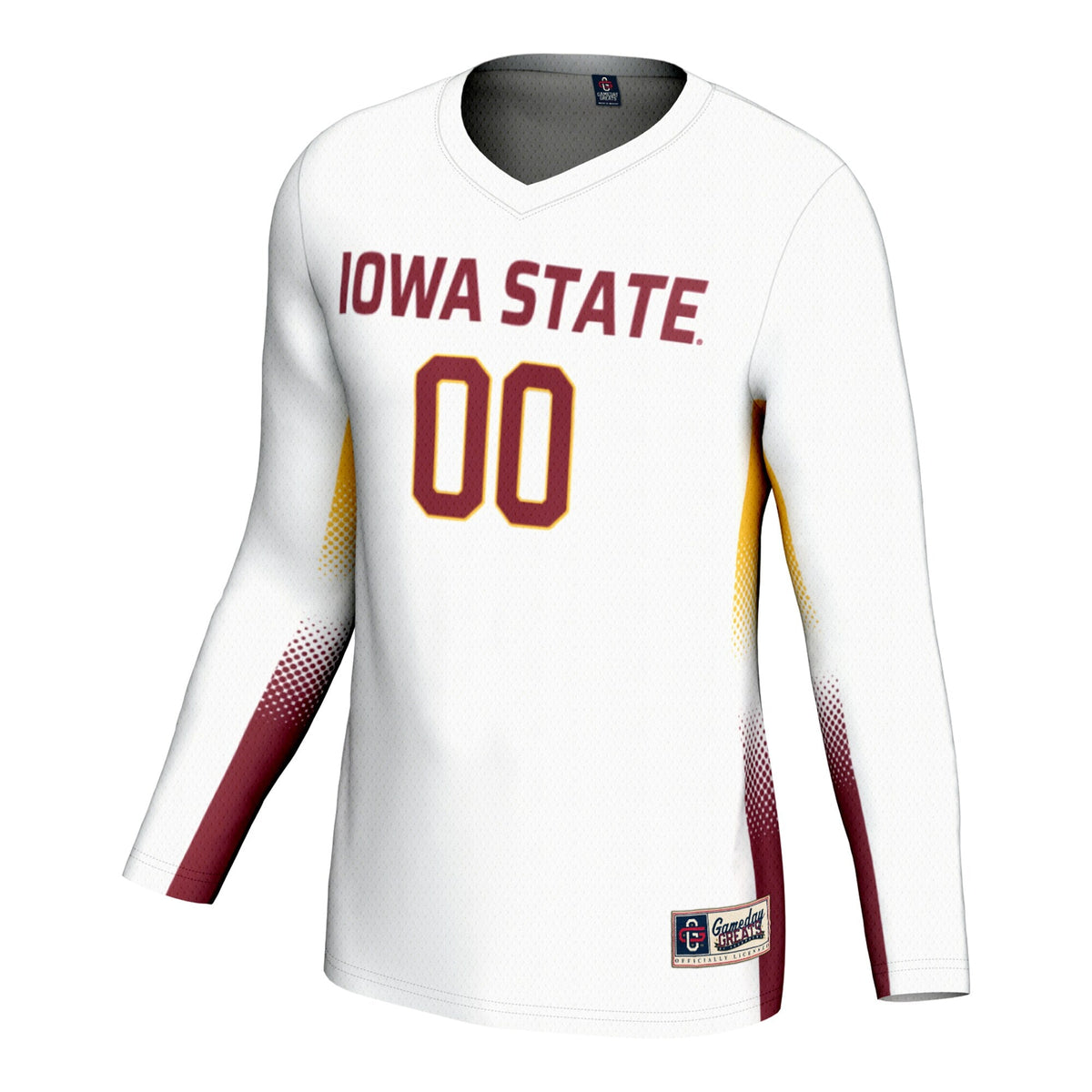 Iowa State Cyclones NIL Lightweight Volleyball Jersey - White