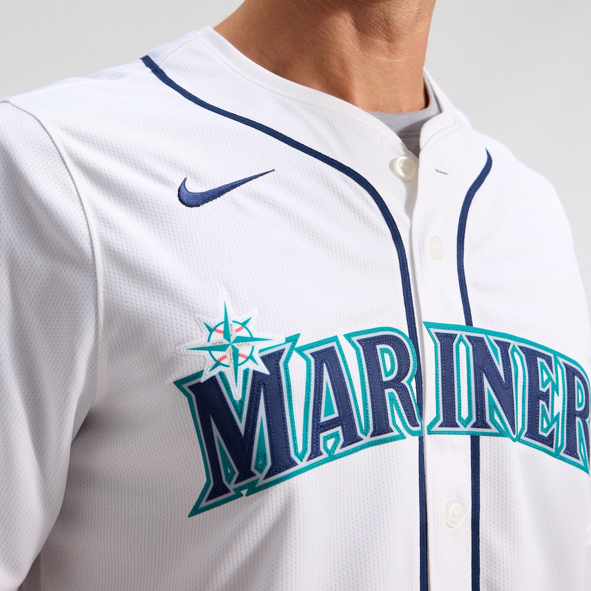Seattle Mariners Cal Raleigh White Home Limited Player Baseball Jersey