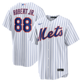 New York Mets Luis Robert Jr. White Home Replica Baseball Jersey