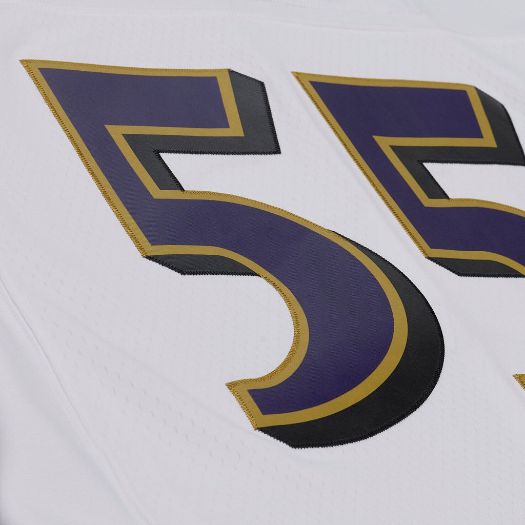 Baltimore Ravens Terrell Suggs White 2003 Legacy Replica Player Football Jersey