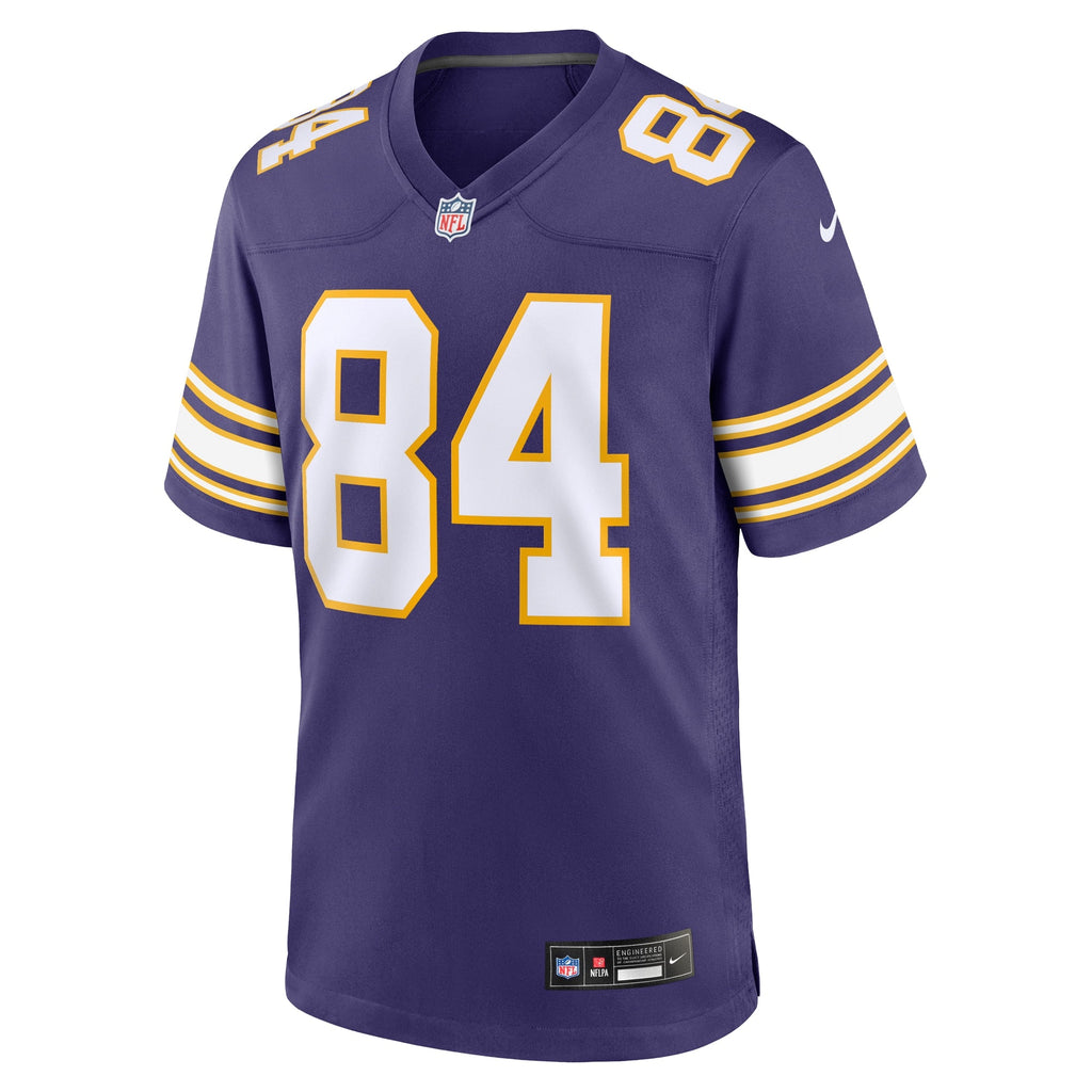 Minnesota Vikings Randy Moss Purple Classic Retired Player Game Football Jersey