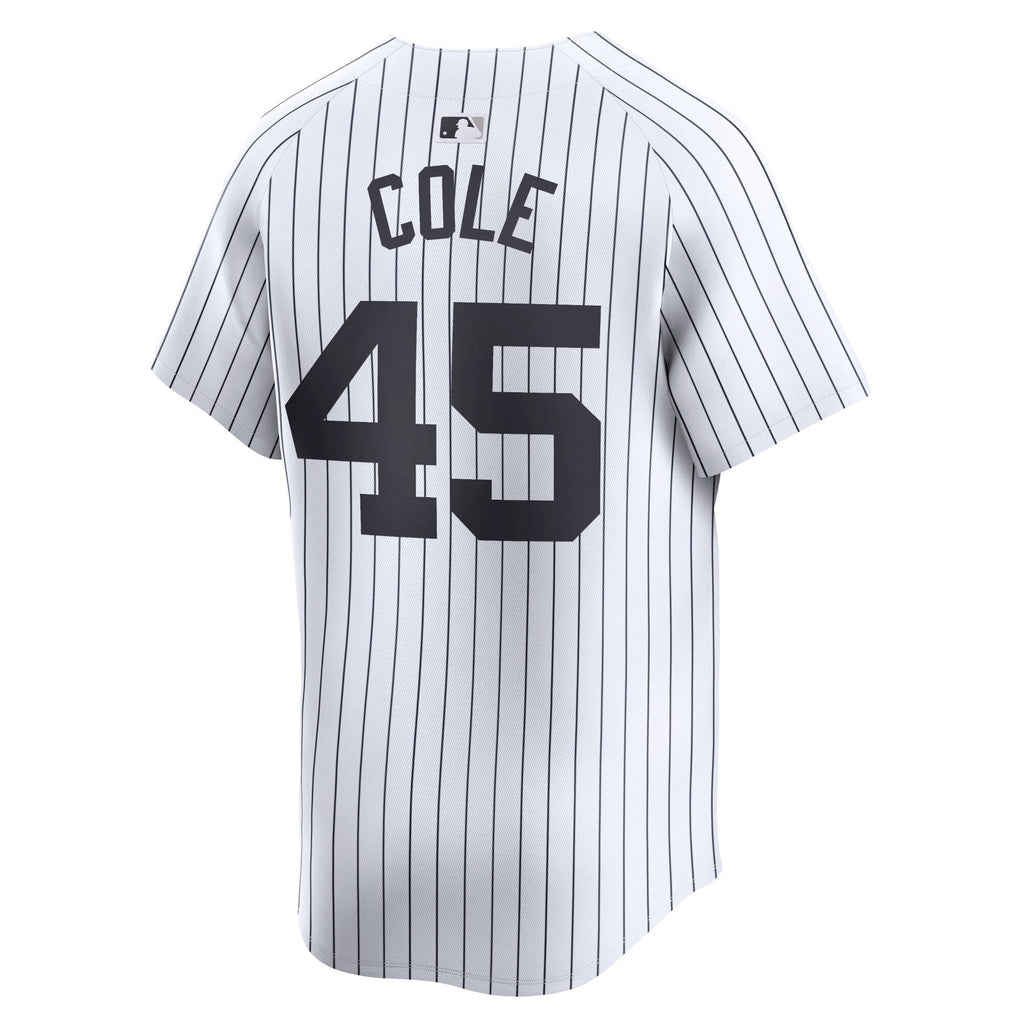 New York Yankees Gerrit Cole White Home Limited Player Baseball Jersey
