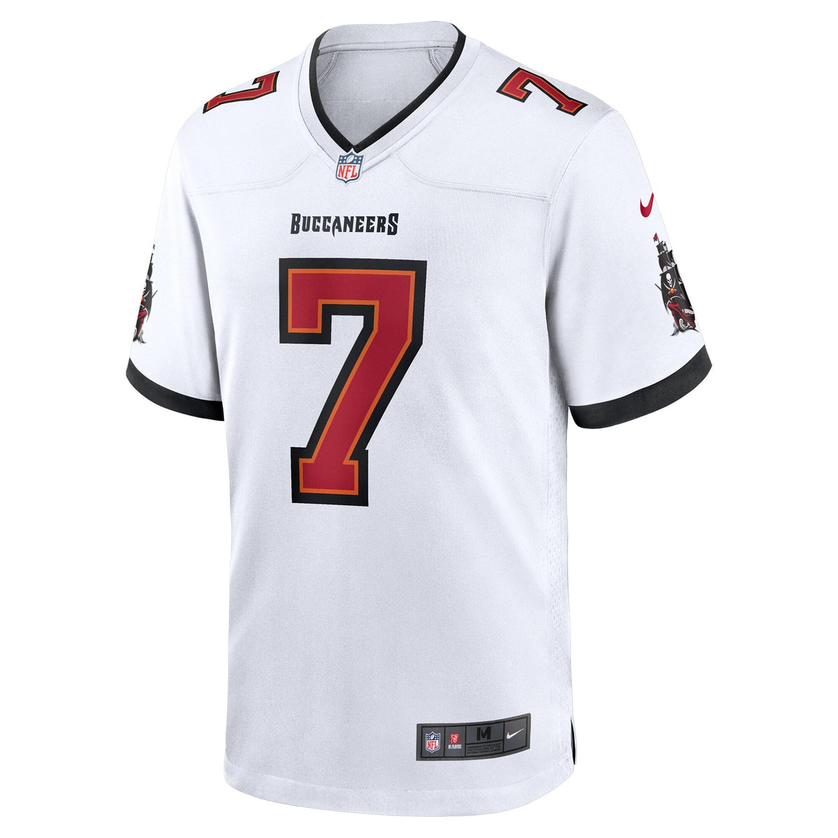 Tampa Bay Buccaneers Bucky Irving White Game Football Jersey
