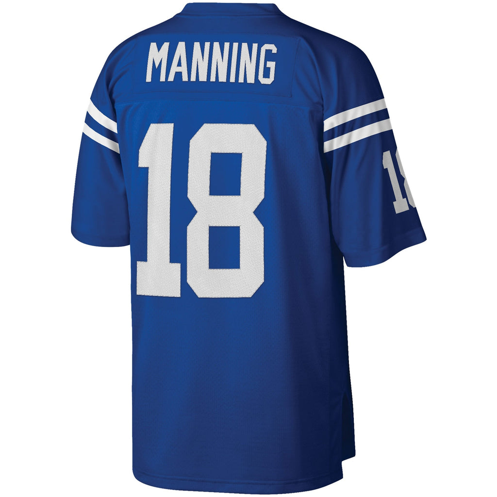 Indianapolis Colts Peyton Manning Royal Big & Tall 1998 Retired Player Replica Football Jersey