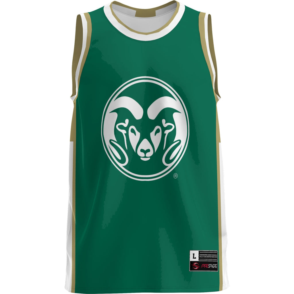 Colorado State Rams Lightweight Basketball Jersey - Green