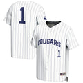 #1 White BYU Cougars Lightweight Baseball Jersey