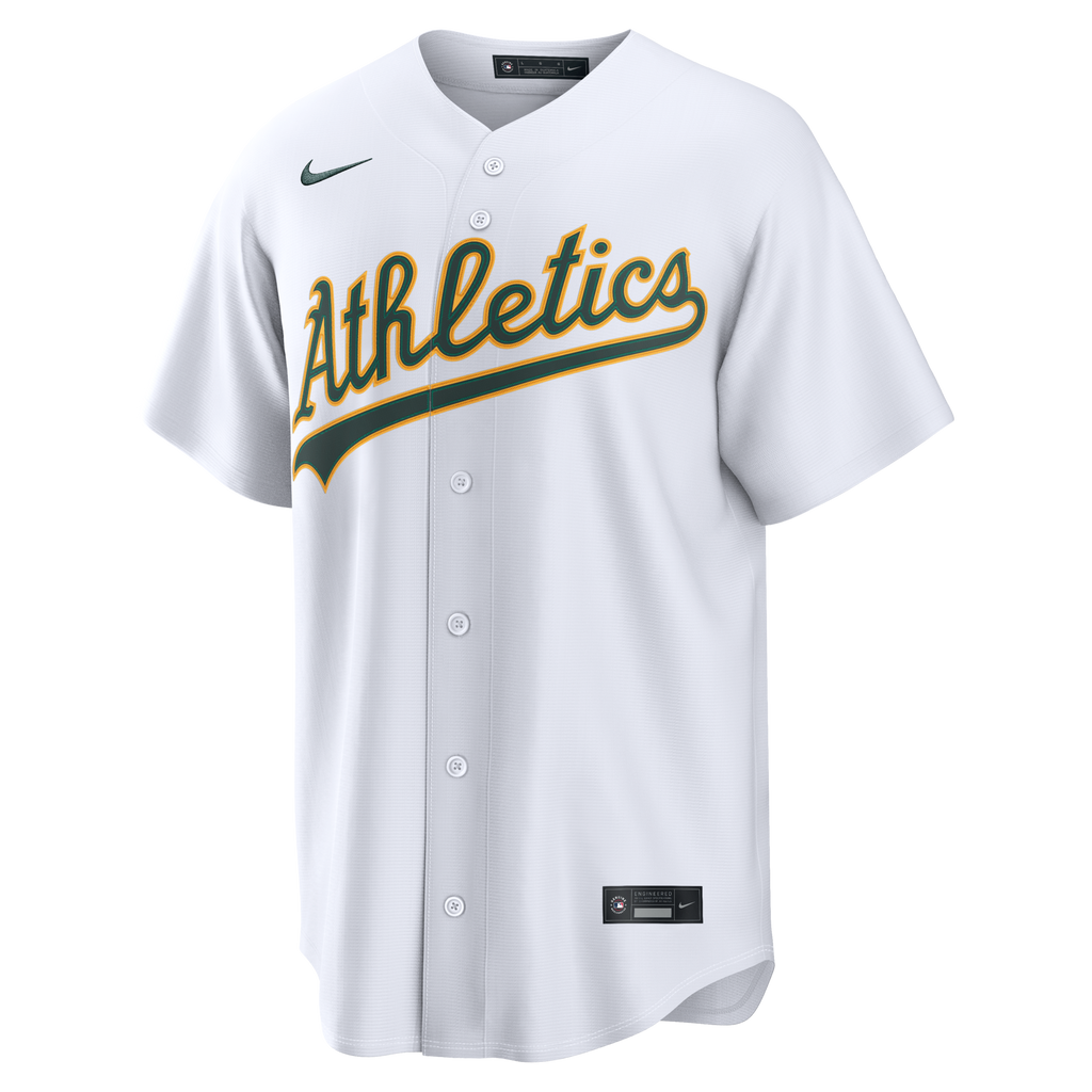 Athletics Nick Kurtz White Home Replica Baseball Jersey