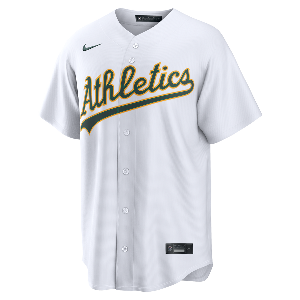 Athletics Nick Kurtz White Home Replica Baseball Jersey