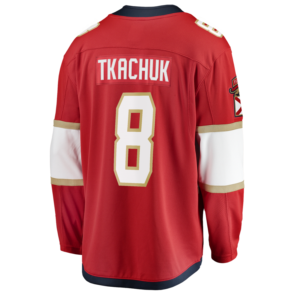 Florida Panthers Brady Tkachuk Red Home Breakaway Hockey Jersey