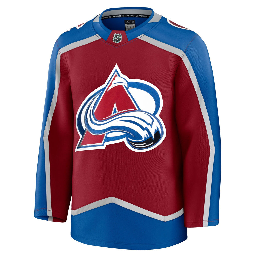 Colorado Avalanche Burgundy Home Premium Jersey - Style 203353712