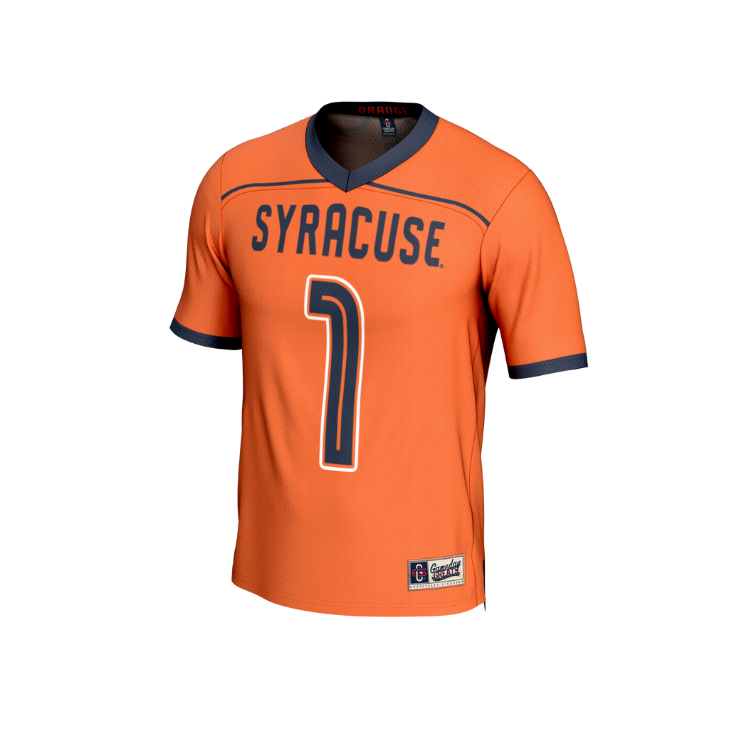 Syracuse Orange Lightweight Lacrosse Fashion Jersey - Orange