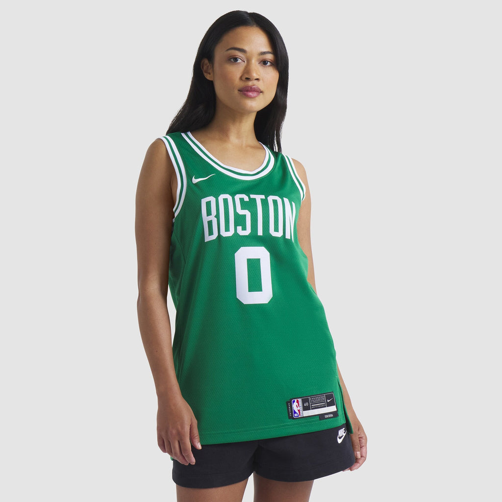 Boston Celtics Icon Edition Swingman Jersey - Kelly Green - Jayson Tatum