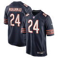 Chicago Bears Malik Muhammad Navy Team Game Football Jersey