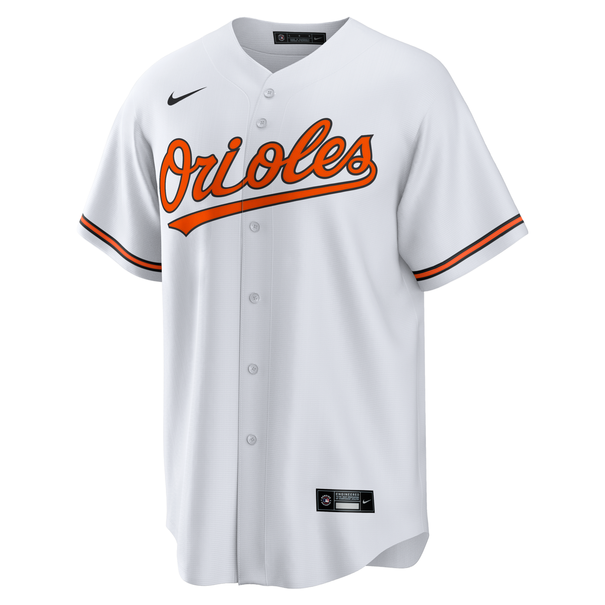 Baltimore Orioles White Home Big & Tall Replica Baseball Jersey