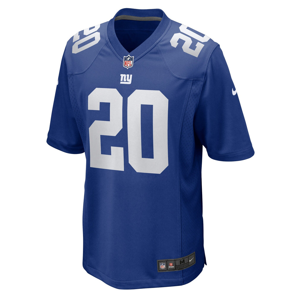 New York Giants Eric Gray Royal Team Game Football Jersey