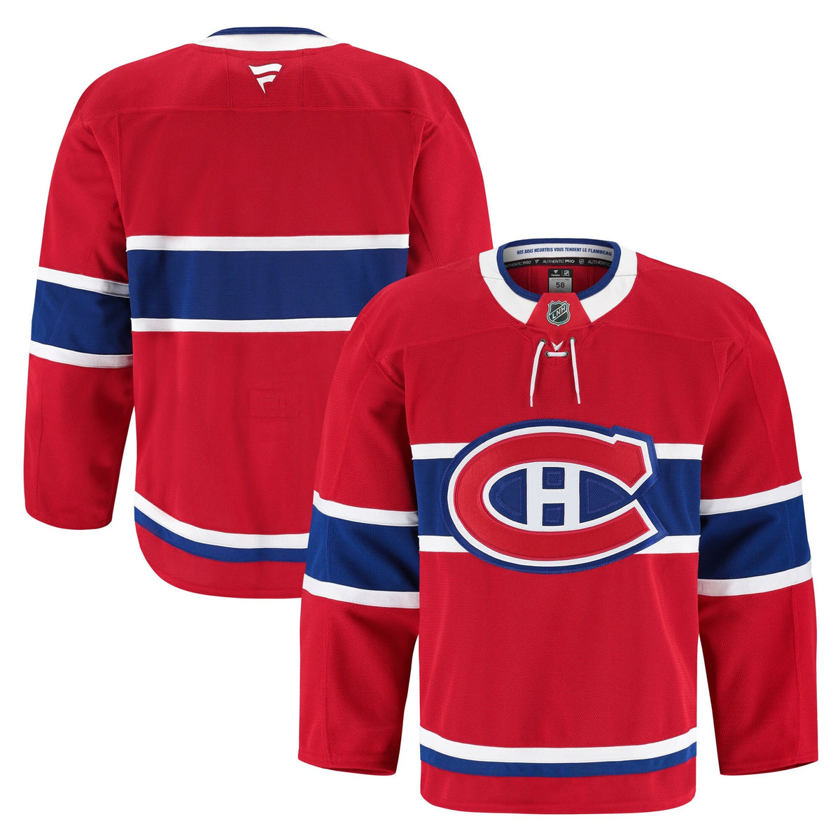 Montreal Canadiens Red Home Pro Jersey
