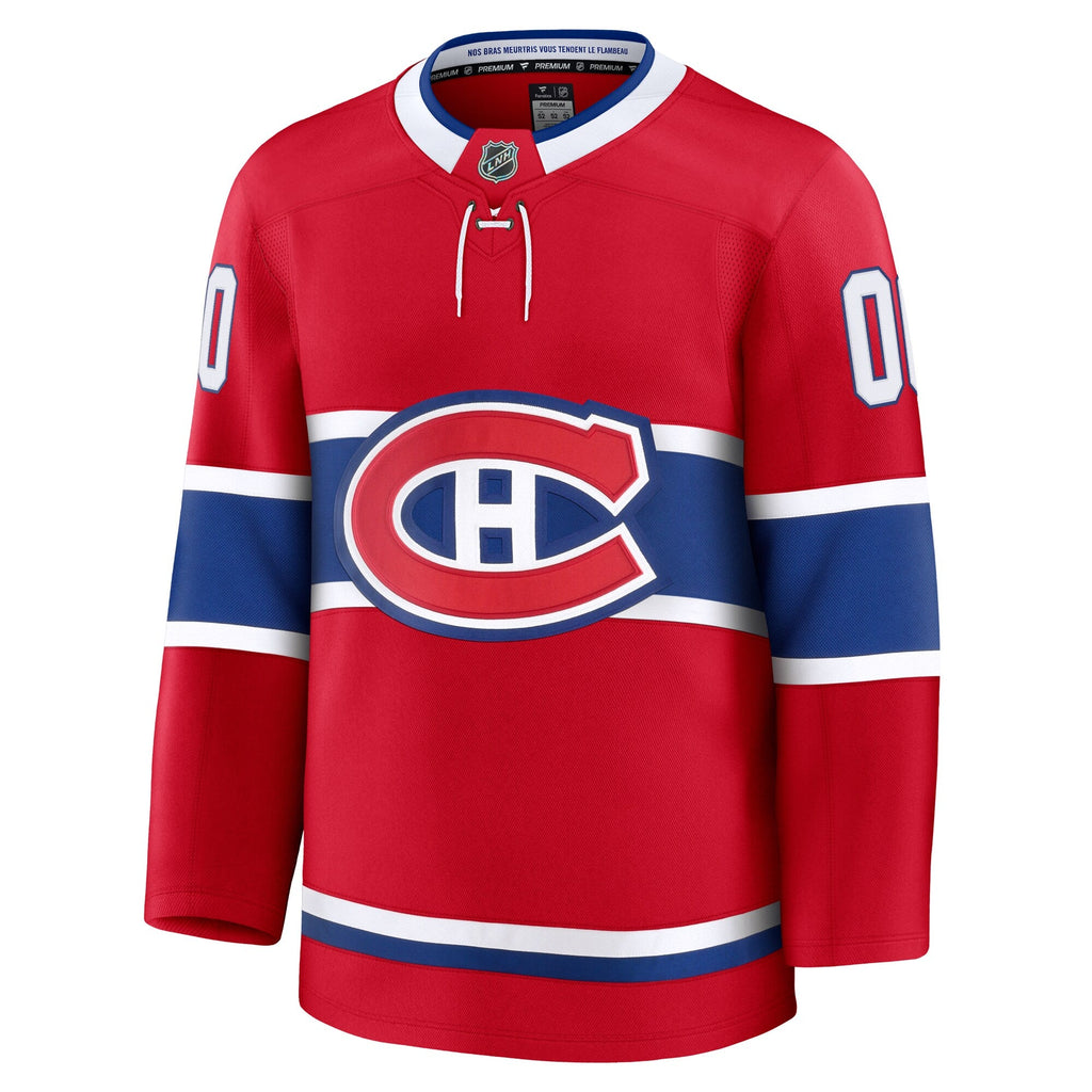 Montreal Canadiens Red Home Premium Custom Jersey