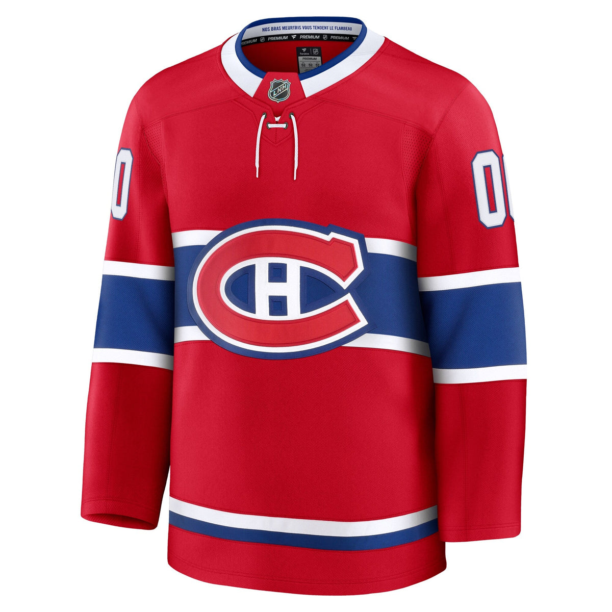 Montreal Canadiens Red Home Premium Custom Jersey