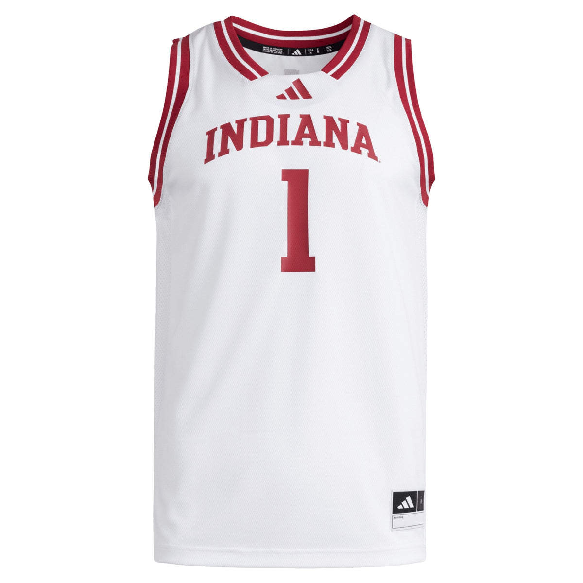#1 White Indiana Hoosiers Replica Swingman Jersey