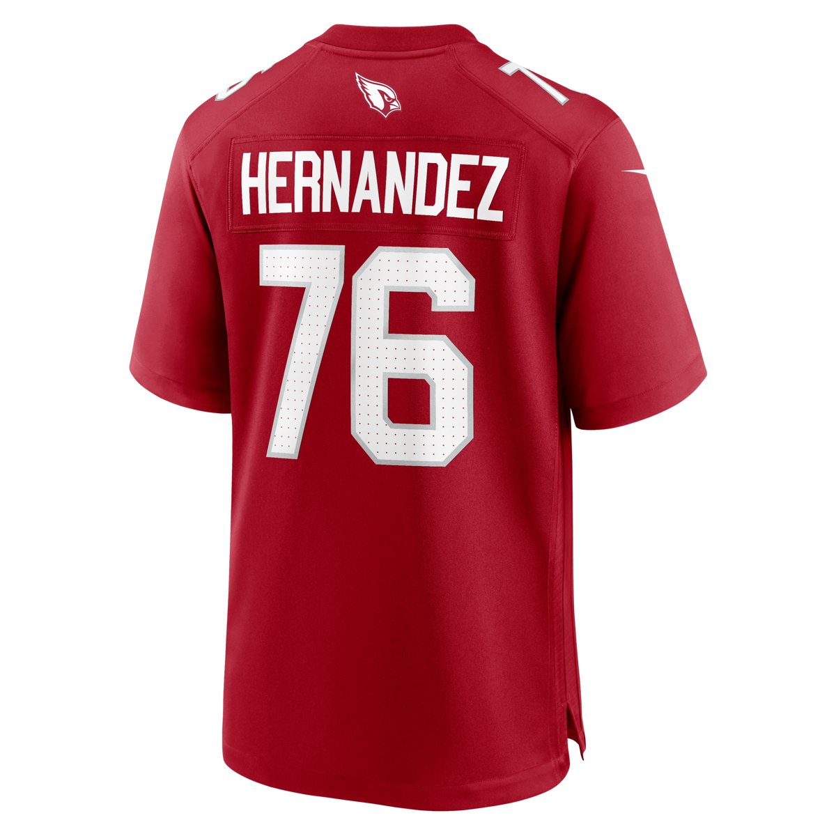 Arizona Cardinals Will Hernandez Cardinal Team Game Football Jersey