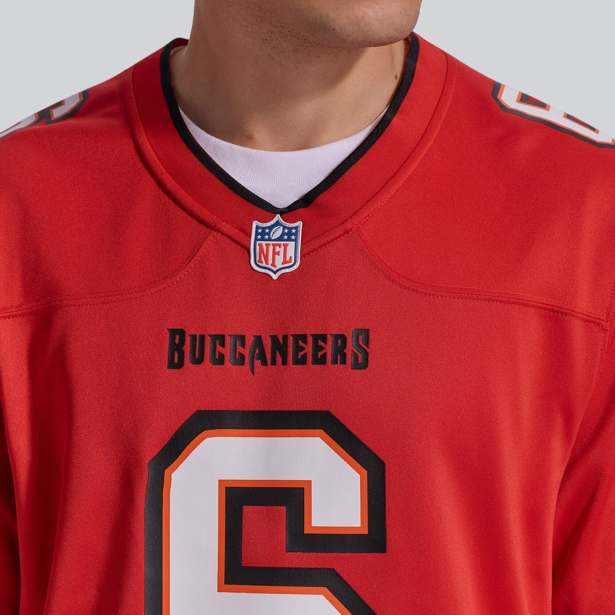 Tampa Bay Buccaneers Baker Mayfield Red Team Game Football Jersey