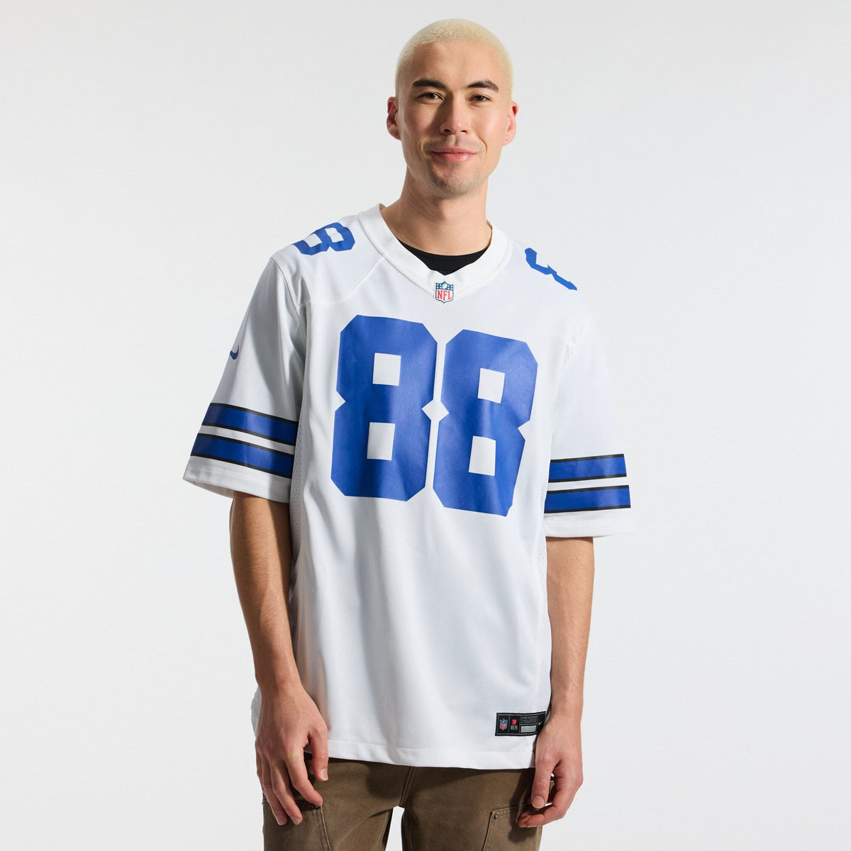 Dallas Cowboys CeeDee Lamb White Game Team Football Jersey