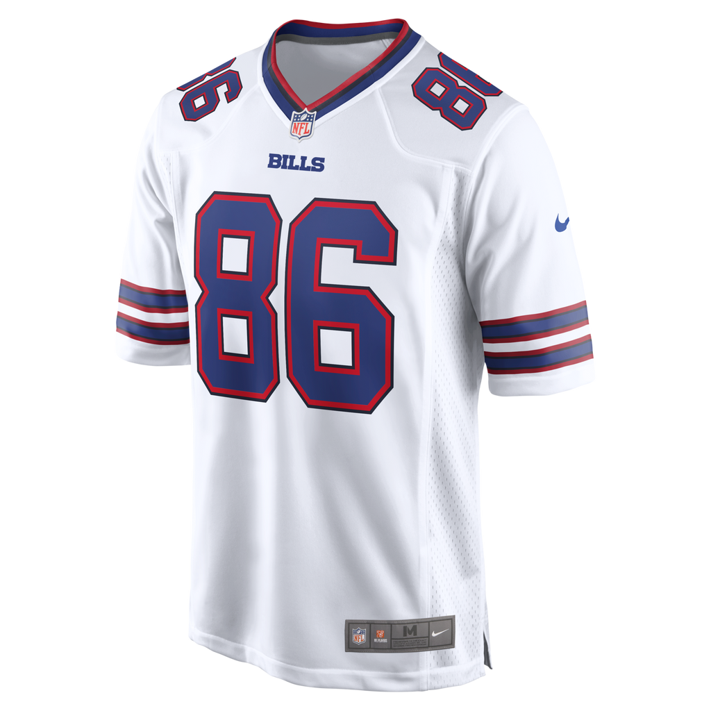 Buffalo Bills Dalton Kincaid White Game Football Jersey