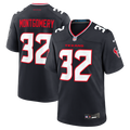 Houston Texans David Montgomery Navy Game Football Jersey