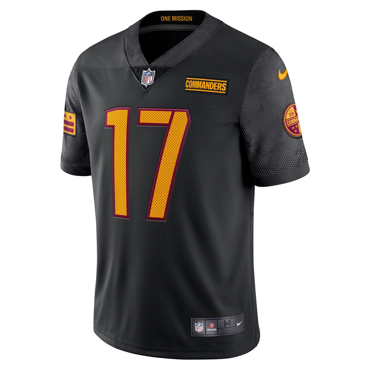 Washington Commanders Terry McLaurin Black Alternate Vapor Limited Football Jersey