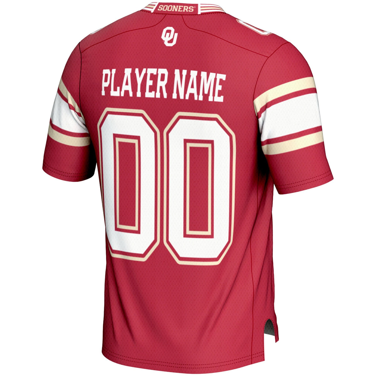 Oklahoma Sooners NIL Pick-A-Player Football Jersey - Crimson