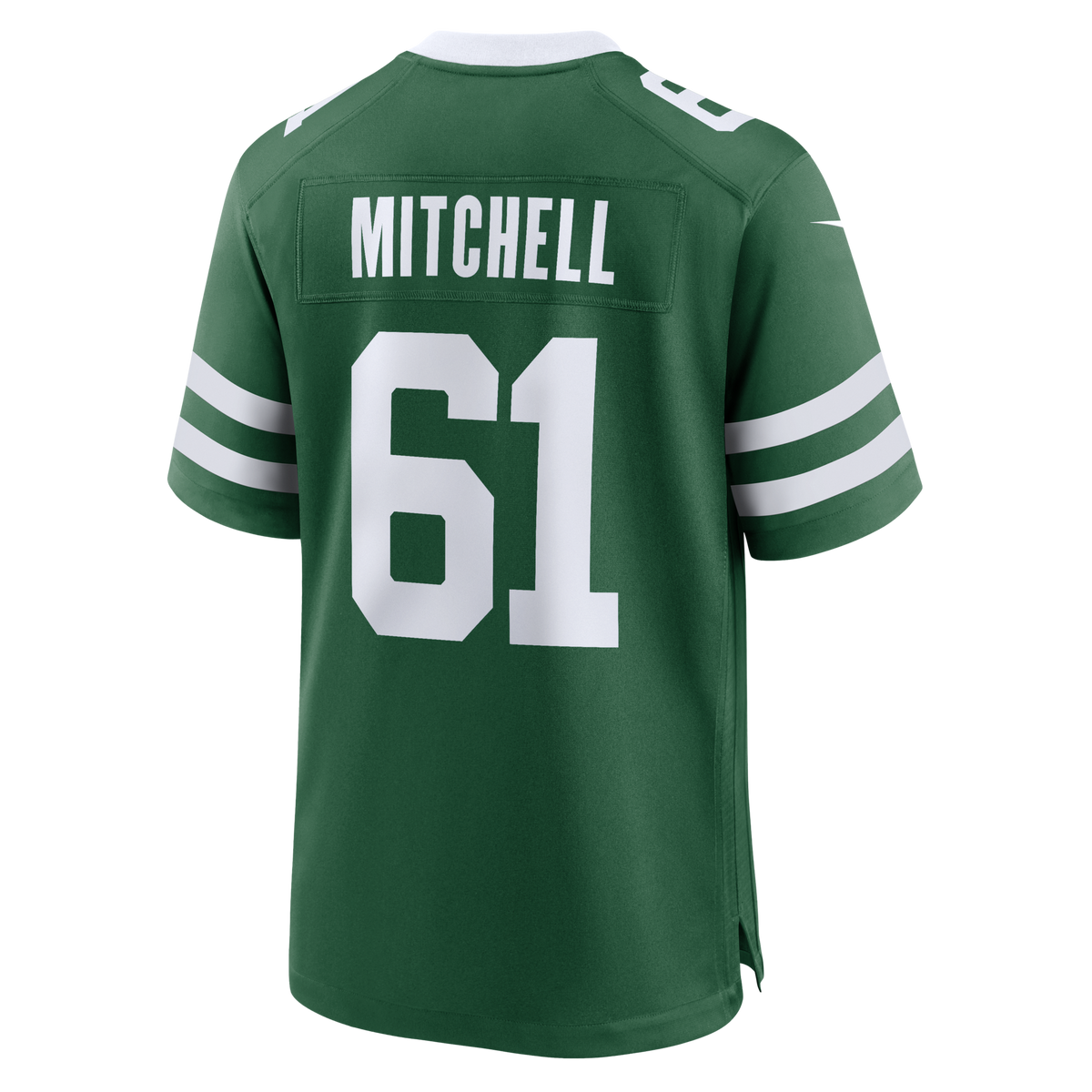 New York Jets Max Mitchell Legacy Green Team Game Football Jersey